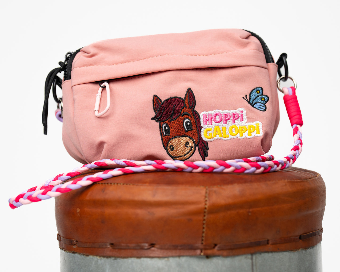 Crossbodybag von Hoppi Galoppi in Rosa