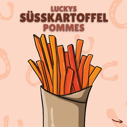 Luckys Süßkartoffelpommes