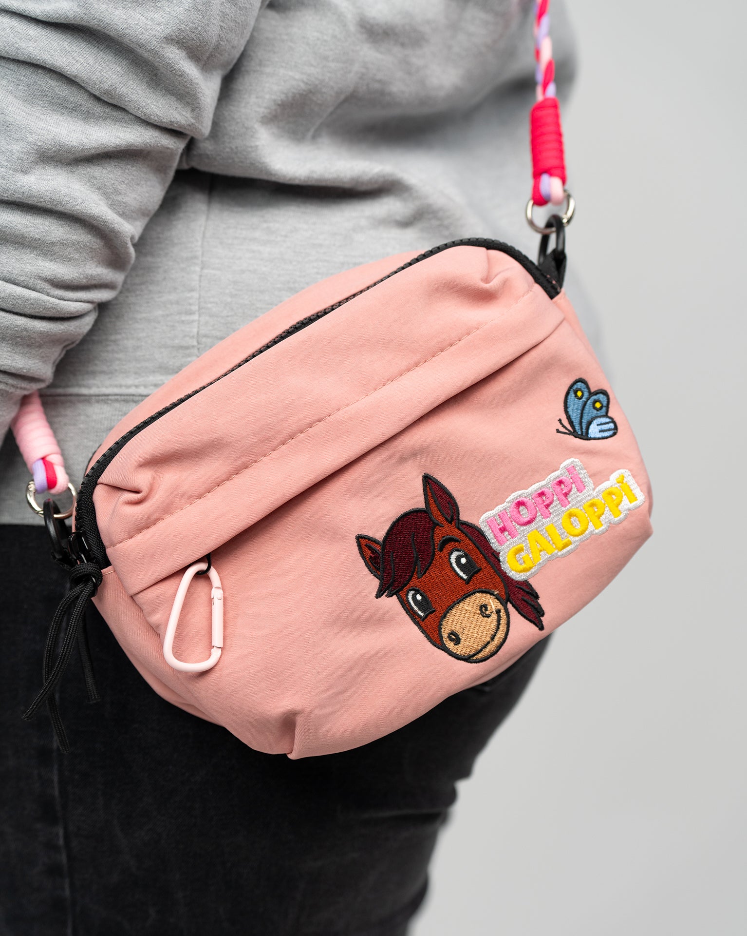 Crossbodybag von Hoppi Galoppi in Rosa