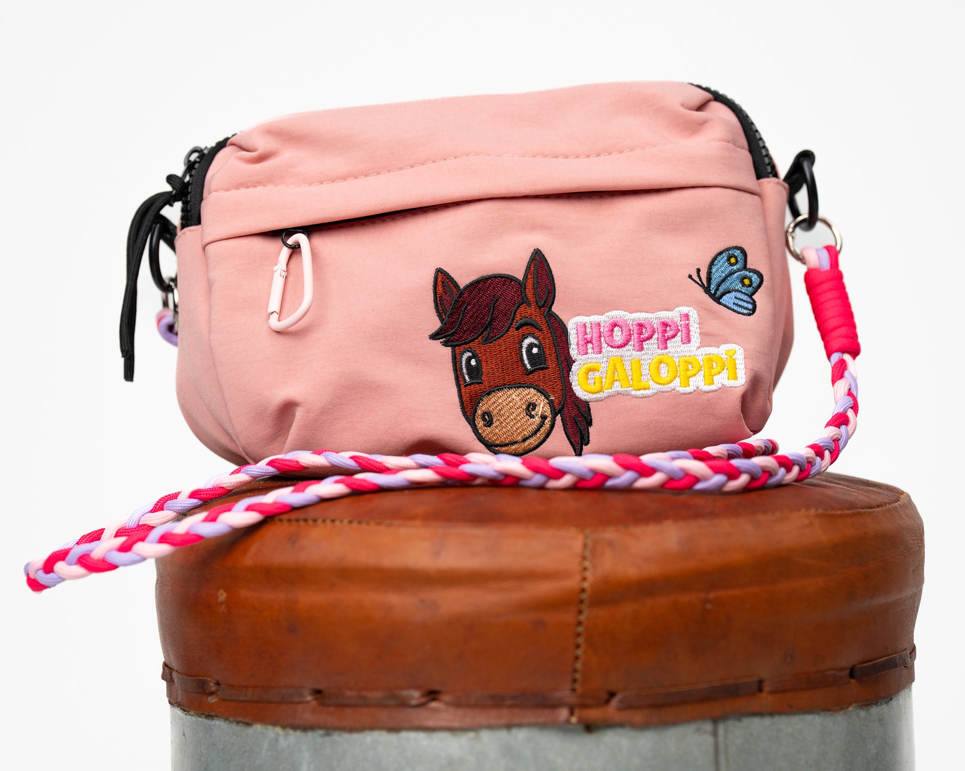 Crossbodybag von Hoppi Galoppi in Rosa