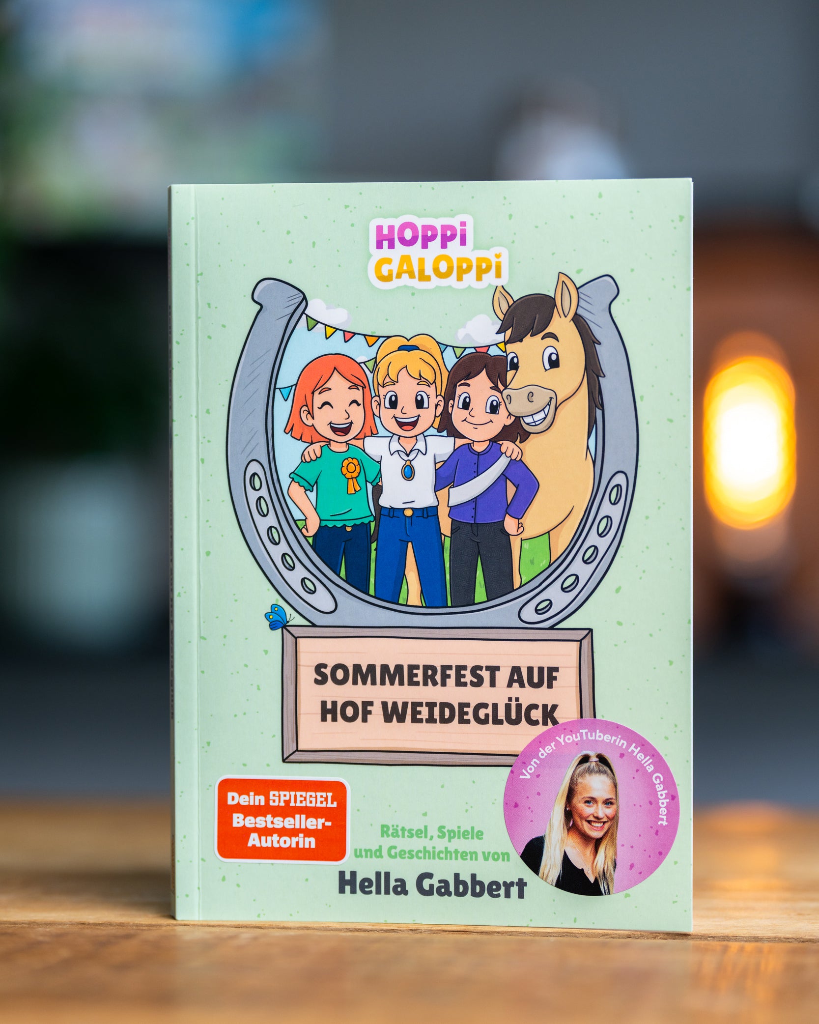 Vorderseite Mitmachbuch Band 2 Hoppi Galoppi