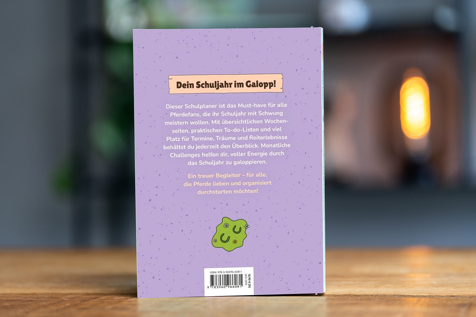 Rückansicht Schulplaner von Hoppi Galoppi