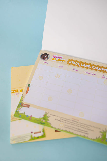 Innenansicht des Blocks Stadt Land Galoppi