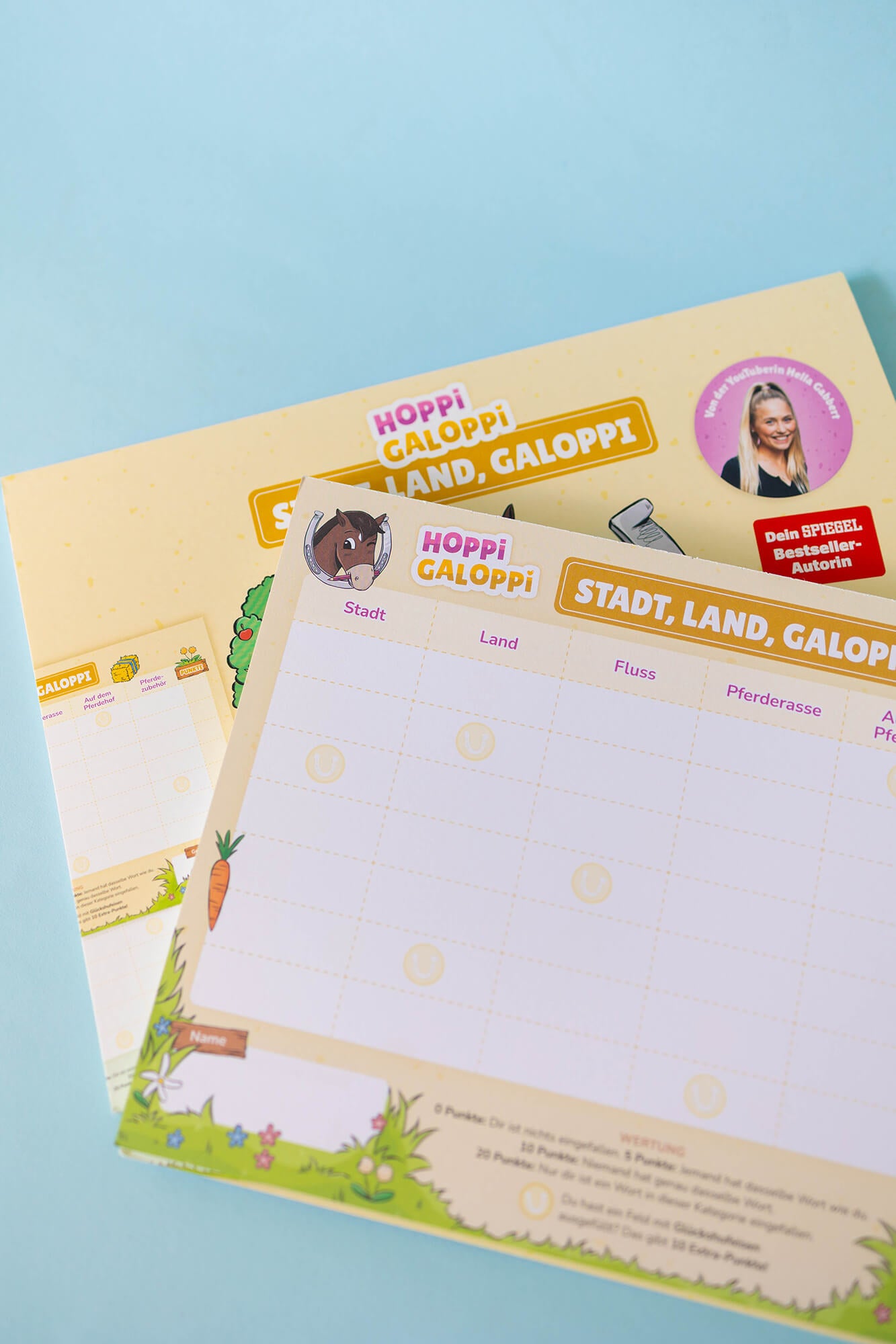 Innenansicht des Blocks Stadt Land Galoppi